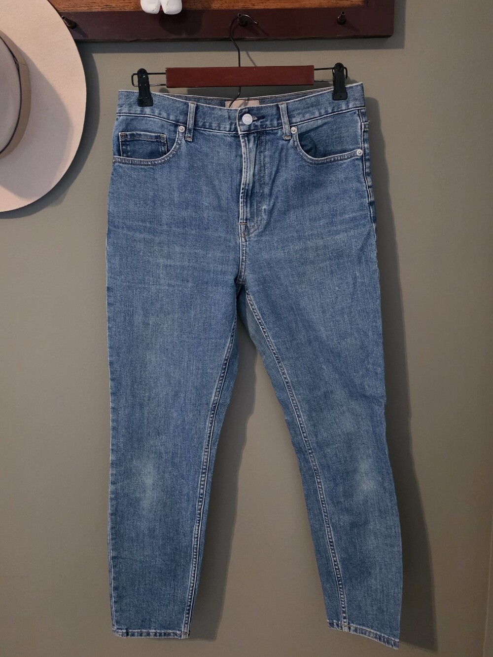 Everlane The High Rise Skinny Jean Denim Casual